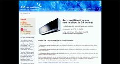 Desktop Screenshot of aer-conditionat.uragan.ro